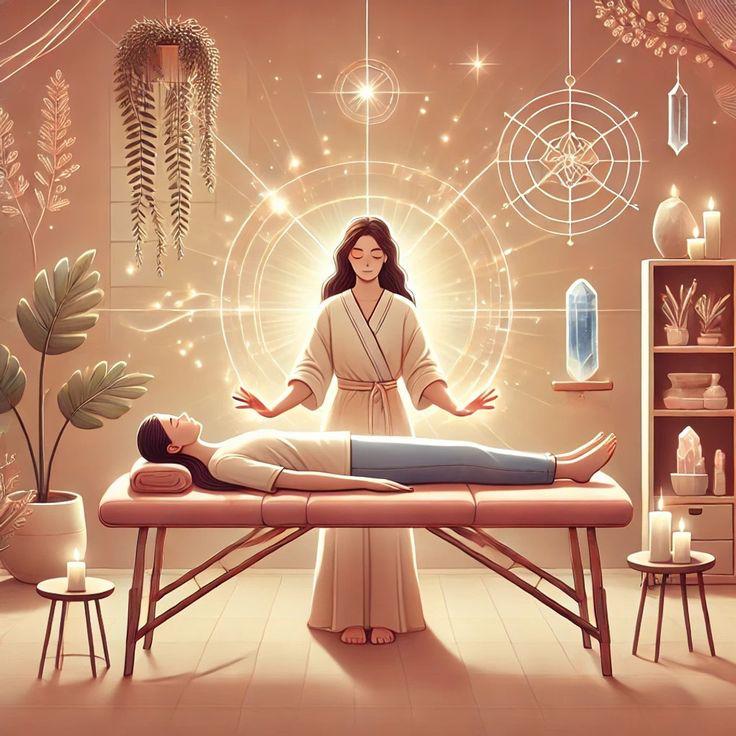Reiki healing session